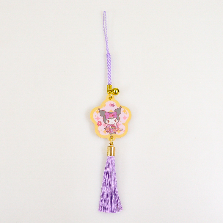 【予約販売】クロミ 和ごころロマン 根付けアクリルキーホルダー【2月中旬頃順次発送予定】