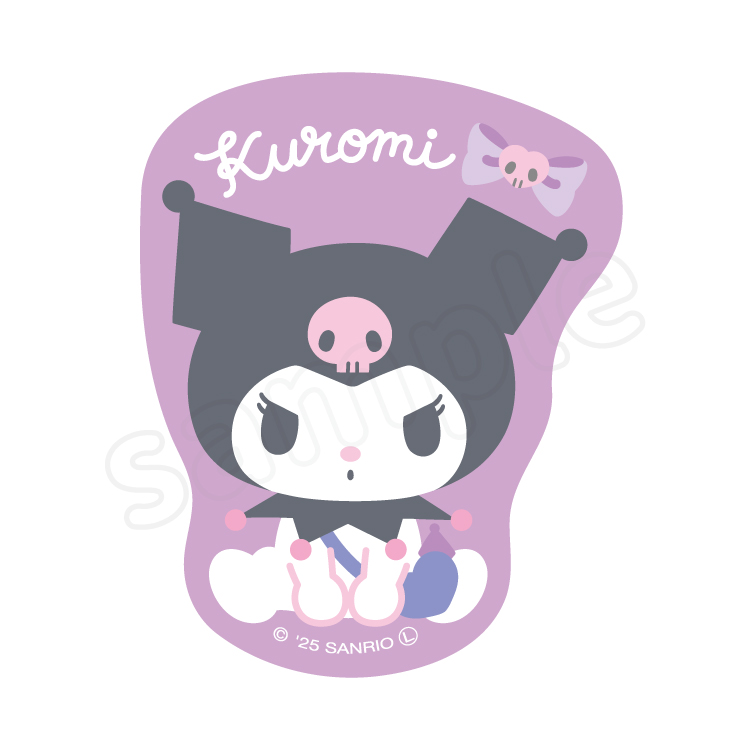 クロミ ハートフルエモーション ダイカットステッカー ちょこん