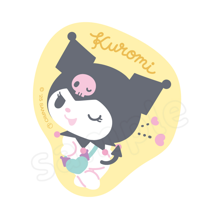 クロミ ハートフルエモーション ダイカットステッカー ウィンク