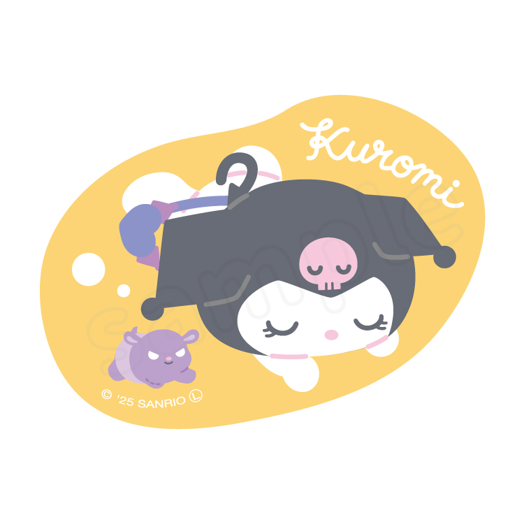 クロミ ハートフルエモーション ダイカットステッカー すやすや