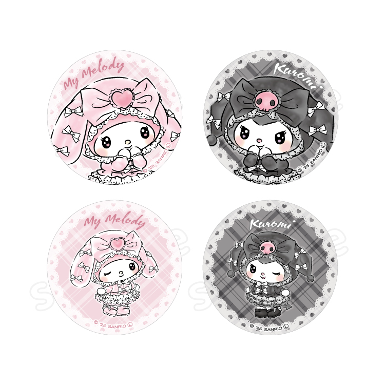 サンリオキャラクターズ 缶バッジ（新商品）｜むにゅぐるみパティオ