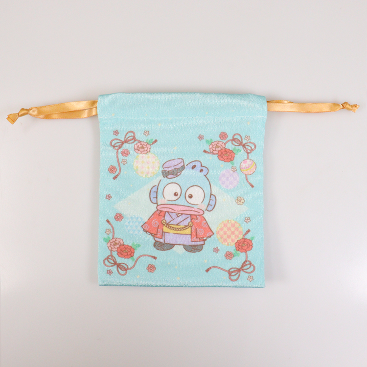 【予約販売】ハンギョドン 和ごころロマン ちりめんミニ巾着【2月上旬頃順次発送予定】