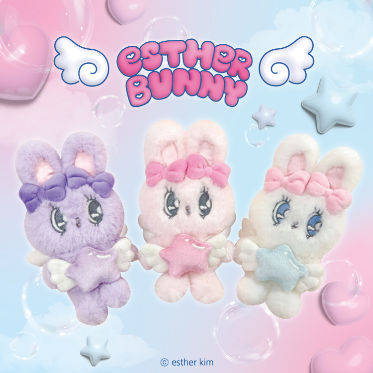 Esther Bunny ドリーミー マスコット｜むにゅぐるみパティオ公式サイト