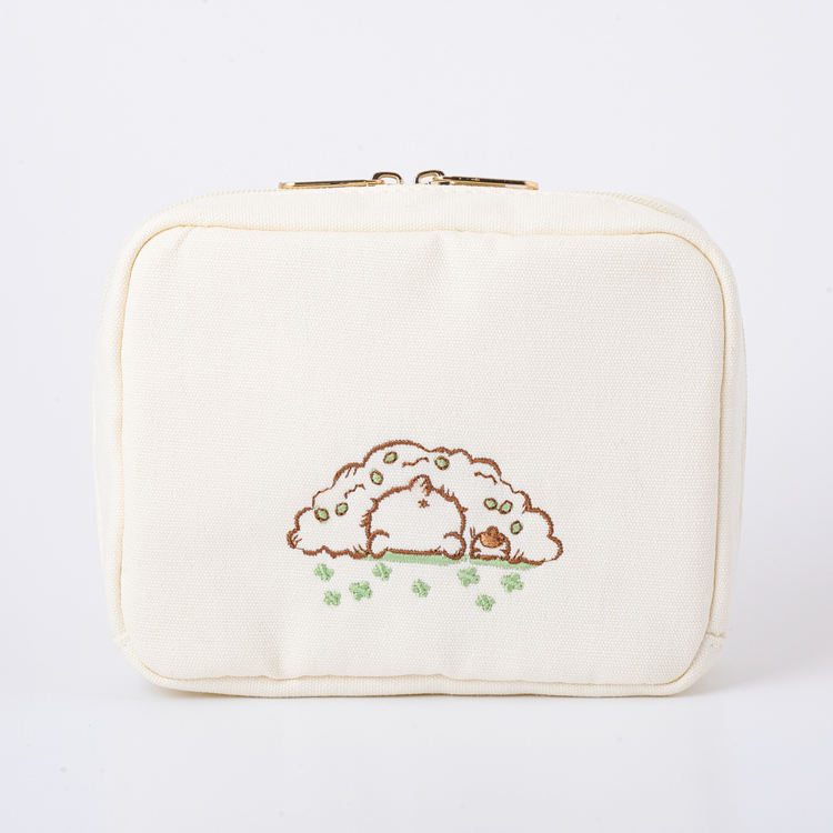 予約販売】ポムポムプリン ほのぼのピクニック スクエアポーチ【7月末