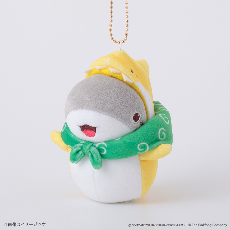 ODEKAKE KOZAME × PINKFONG BABY SHARK むにゅぐるみマスコット 子ザメ（ベイビーシャーク）