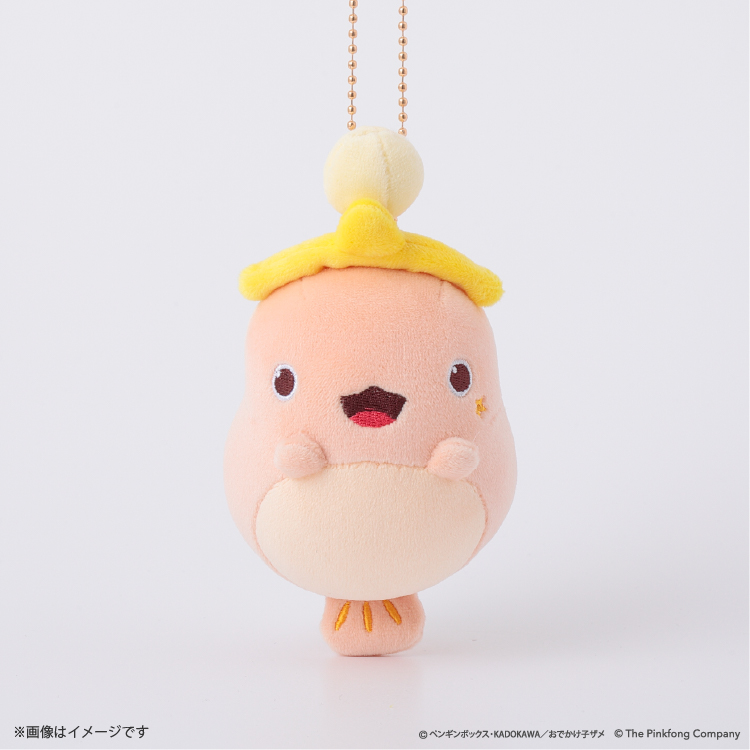 ODEKAKE KOZAME × PINKFONG BABY SHARK むにゅぐるみマスコット あんこう（ベイビーシャーク）