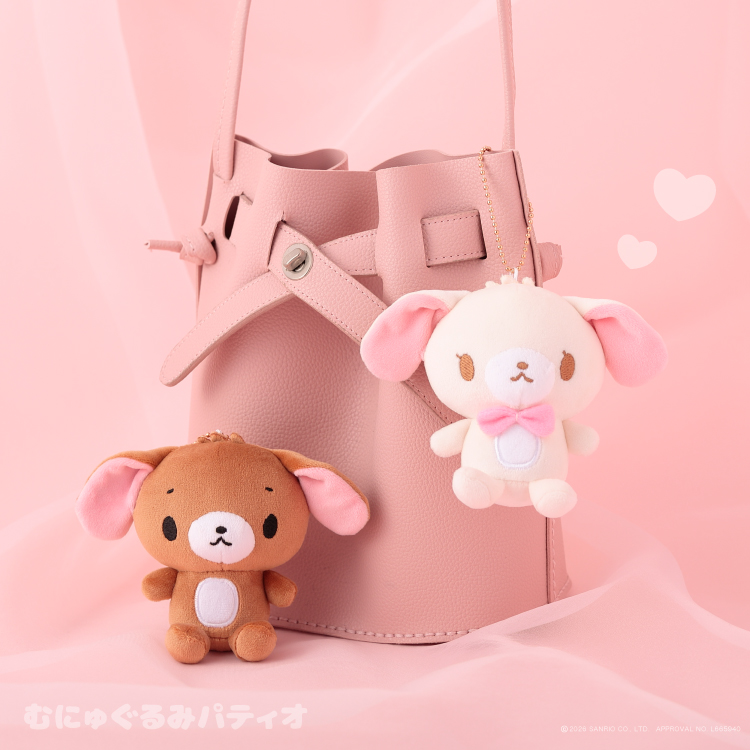 予約販売】シュガーバニーズ むにゅぐるみマスコット 【7月末頃順次
