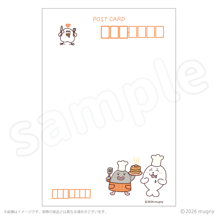 とりもち ポストカードセット｜むにゅぐるみパティオ公式サイト