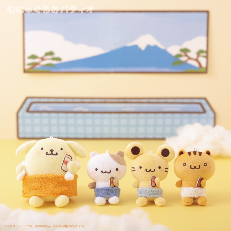 サンリオ　ポムポムプリンむにゅぐるみ ポムポムプリン⭐︎トレーディングむにゅぐるみマスコット⭐︎EC販売を