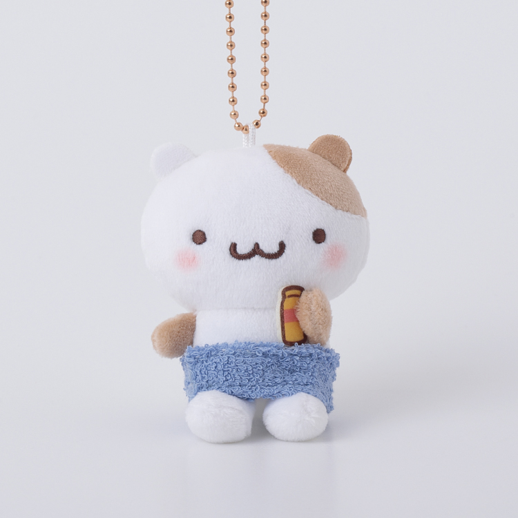 ポムポムプリンカフェ　マスコット　靴下の中にマフィン 合*3様 ポムポムプリン マフィン カフェ マスコット セットタグ付き 合*3様