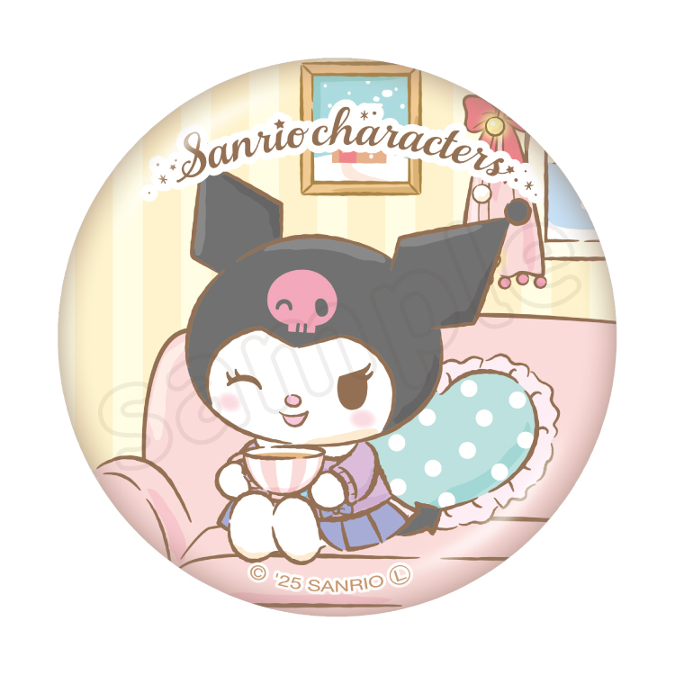 クロミ 缶バッジ（通常商品）｜むにゅぐるみパティオ公式サイト