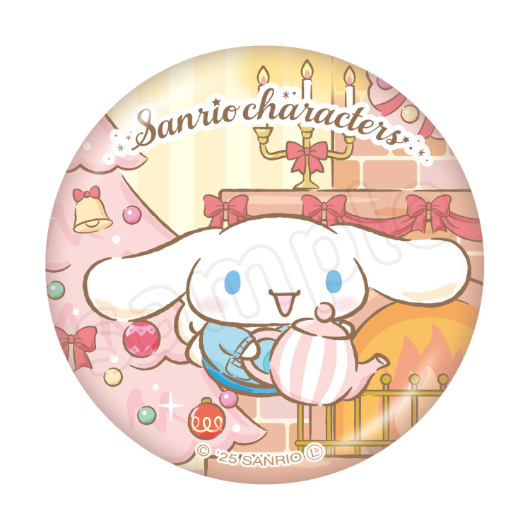 シナモロール 缶バッジ｜むにゅぐるみパティオ公式サイト