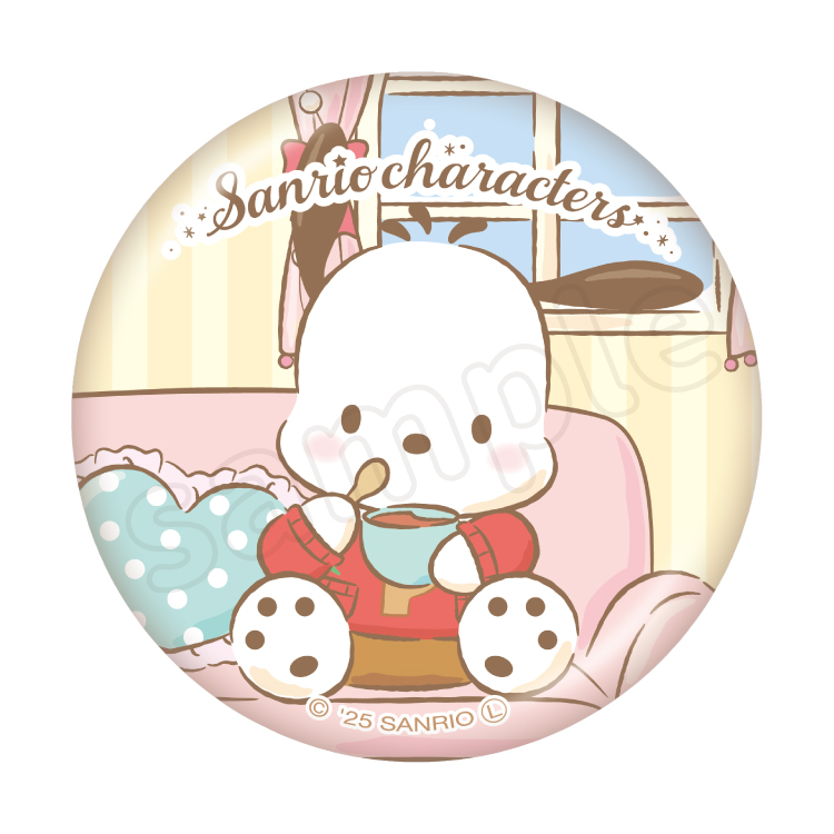 ポチャッコ ほっこりニット 缶バッジ