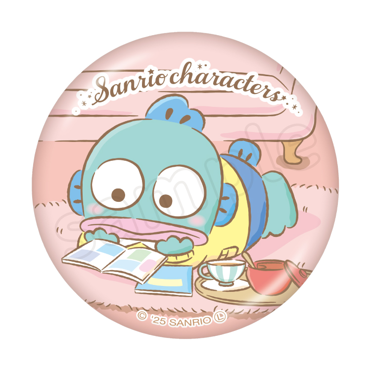 ハンギョドン 缶バッジ｜むにゅぐるみパティオ公式サイト