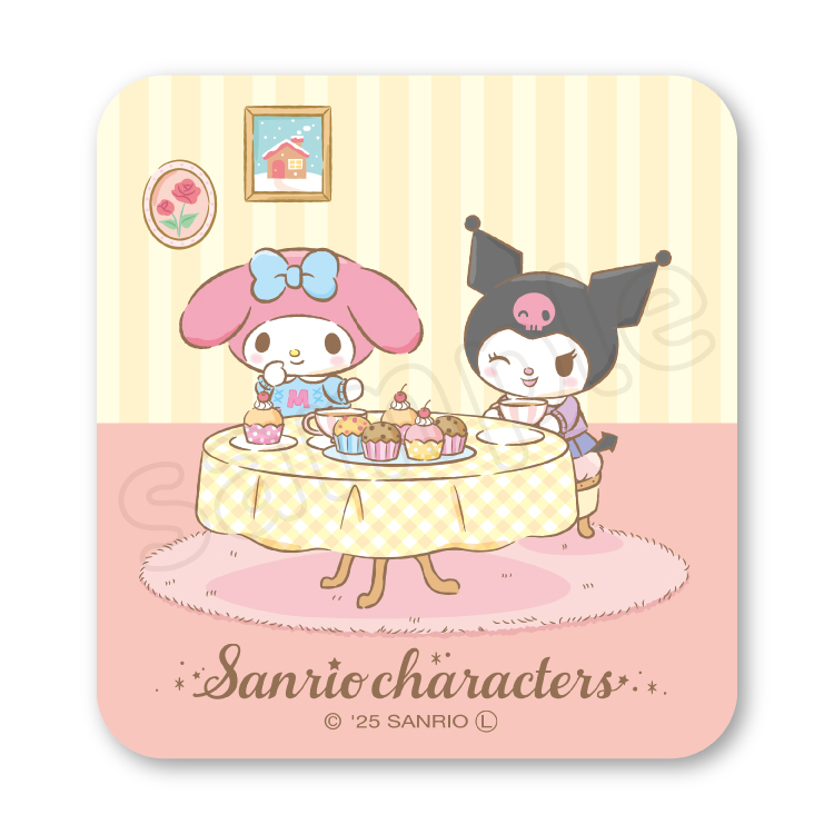 マイメロディ クロミ ほっこりニット ステッカー