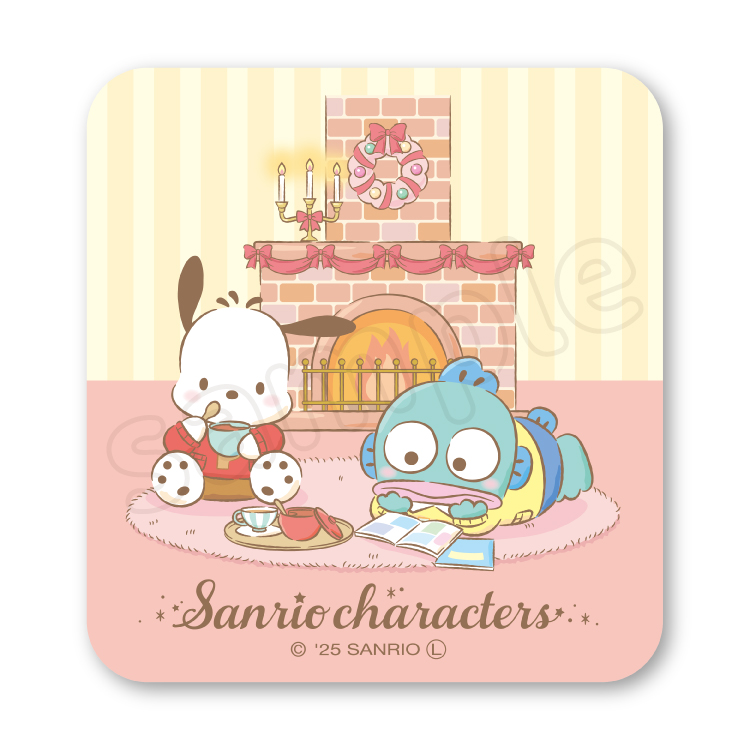 ポチャッコ ハンギョドン ほっこりニット ステッカー