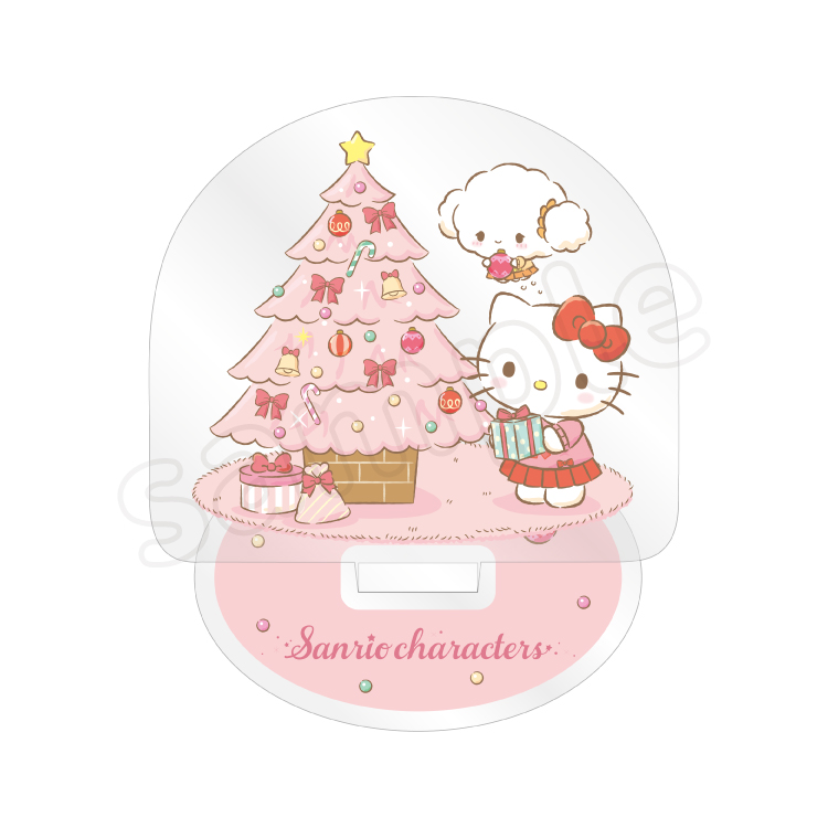 ハローキティ こぎみゅん ほっこりニット アクリルスタンド