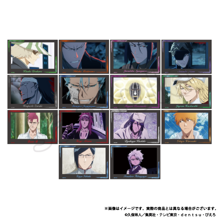 【予約販売】BLEACH 千年血戦篇 トレーディングフォト風ステッカー（全14種） 【2月上旬頃順次発送予定】