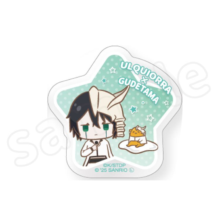 【予約販売】BLEACH×サンリオキャラクターズ 第2弾 回転アクリルクリップ ウルキオラ 【2月上旬頃順次発送予定】