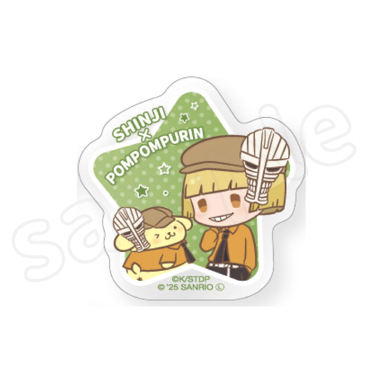 予約販売】BLEACH×サンリオキャラクターズ 第2弾 回転アクリルクリップ