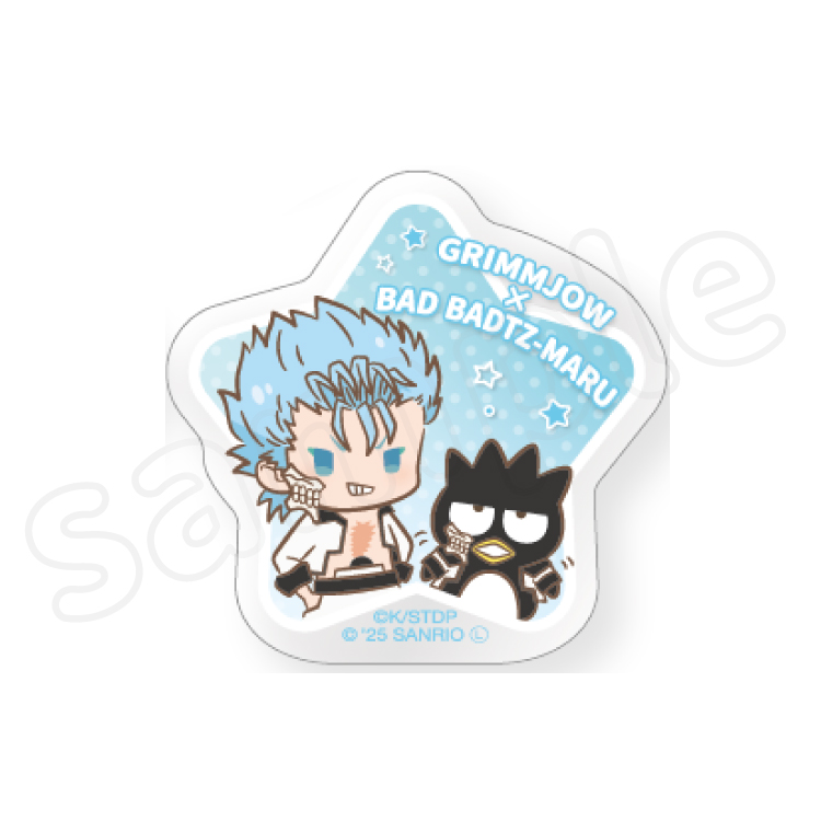 予約販売】BLEACH×サンリオキャラクターズ 第2弾 回転アクリルクリップ