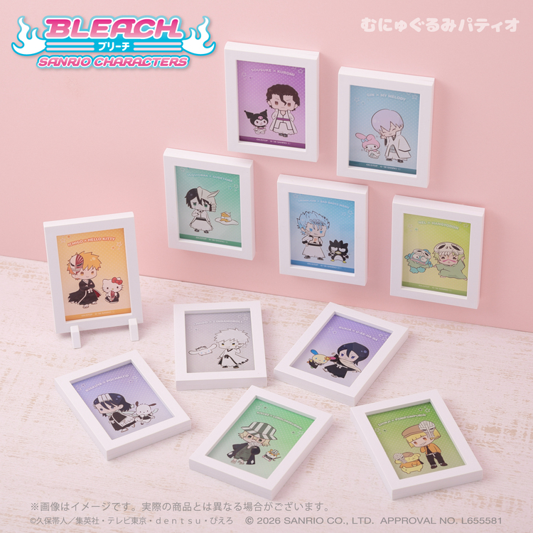 サンリオキャラクターとびだすマグネット2種 他サンリオグッズまとめ売り BLEACH×サンリオキャラクターズ 第2弾 フレームマグネット(全11種
