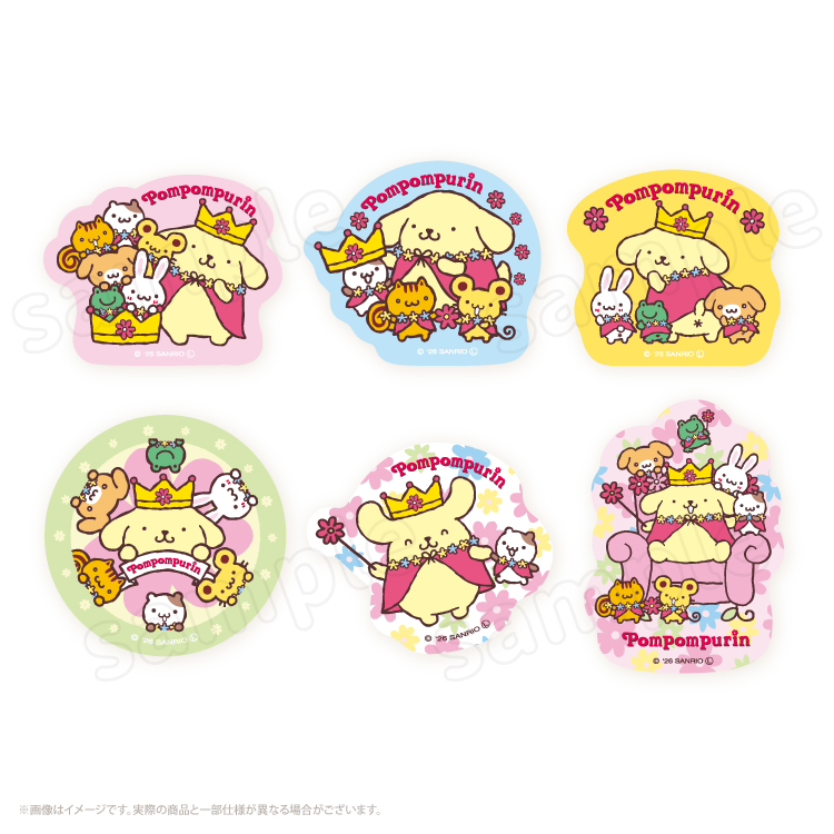 予約販売】ポムポムプリン マジカルプリン トレーディングステッカー