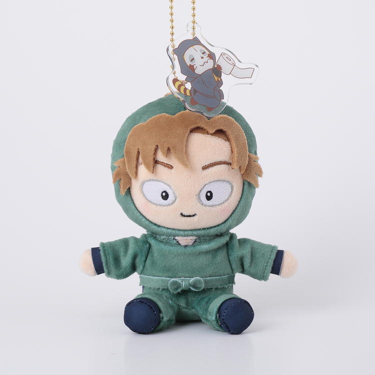 予約販売】忍たま乱太郎とラスカル むにゅぐるみマスコット 忍たま乱