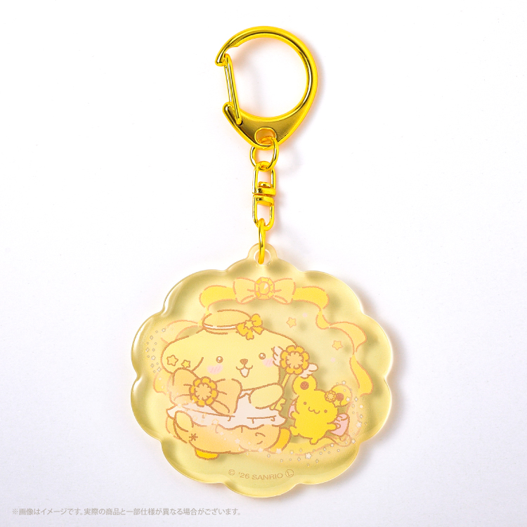 ポムポムプリン アクリル雑貨｜むにゅぐるみパティオ公式サイト