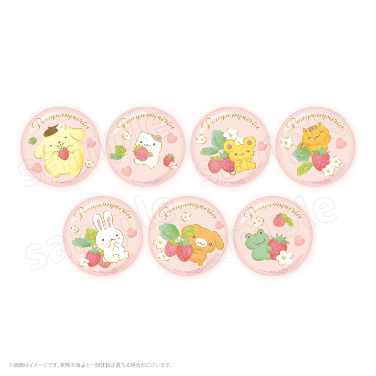女神のカフェテラス トレーディングハート缶バッジ｜むにゅぐるみ