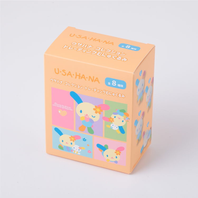 ウサハナ コレクション トレーディングむにゅぐるみマスコット(全8種