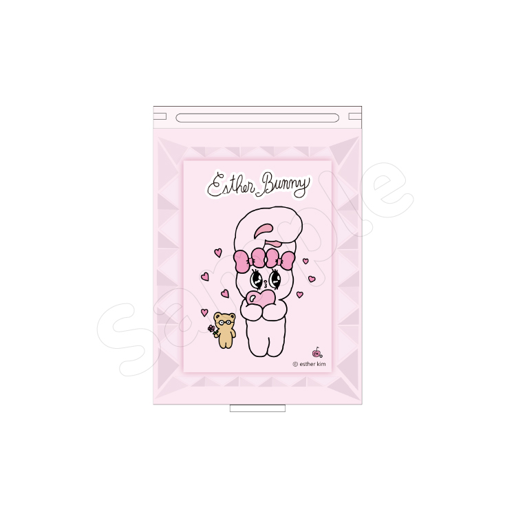 Esther Bunny ミニハンドミラー｜むにゅぐるみパティオ公式サイト