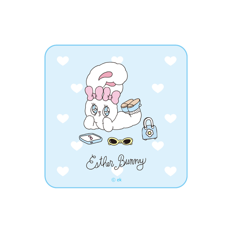 Esther Bunny ハンドタオル2｜むにゅぐるみパティオ公式サイト