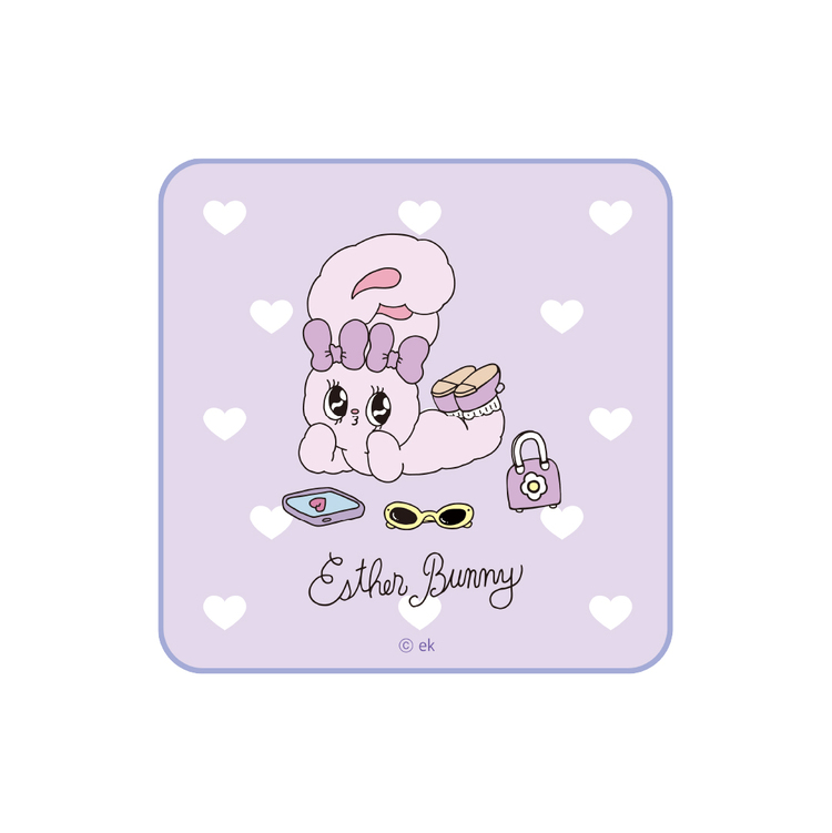 Esther Bunny ハンドタオル2｜むにゅぐるみパティオ公式サイト