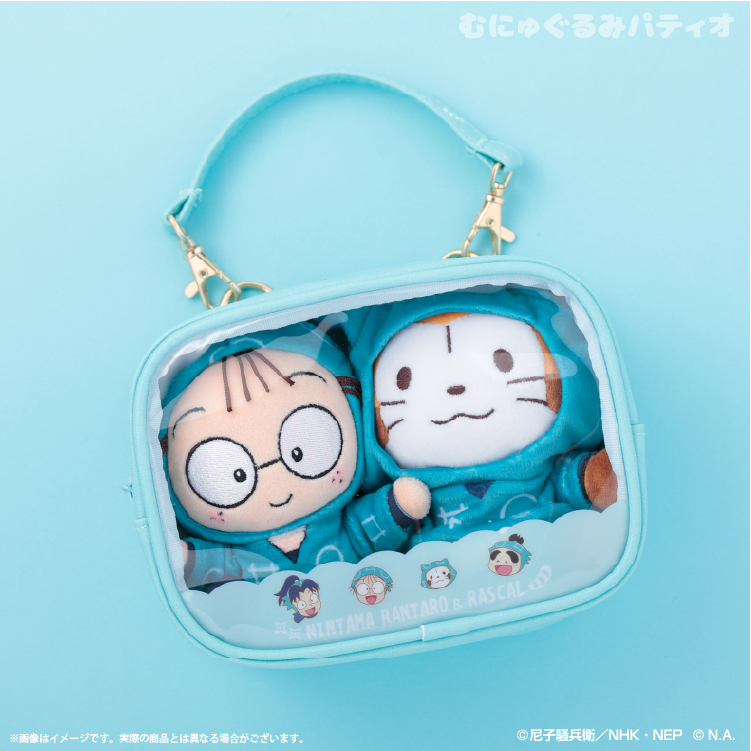 予約販売】忍たま乱太郎とラスカル むにゅぐるみマスコット ラスカル