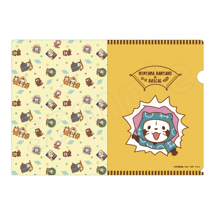 ラガルン様まとめ買い 予約販売】忍たま乱太郎とラスカル クリアファイル【7月末頃順次発送