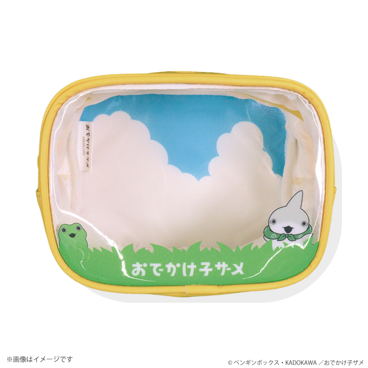 おでかけ子ザメむにゅぐるみ特大 駅長風【個別送料】｜むにゅぐるみ