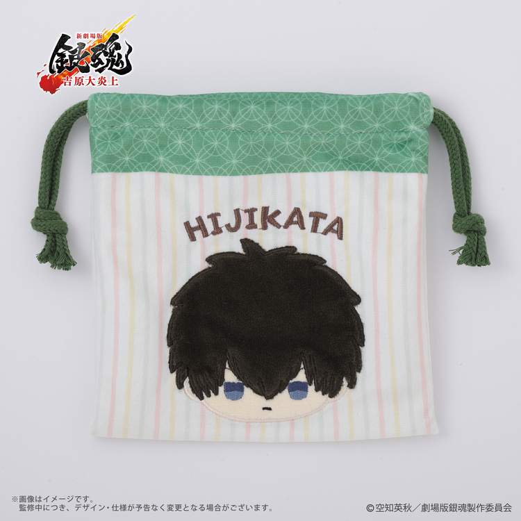 予約販売】新劇場版 銀魂 -吉原大炎上- アップリケ巾着【5月下旬頃順次