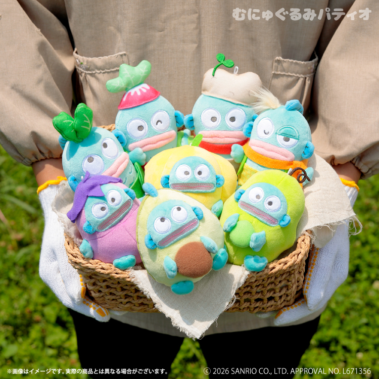 予約販売】ハンギョドン とれたてファーム むにゅぐるみマスコット【8