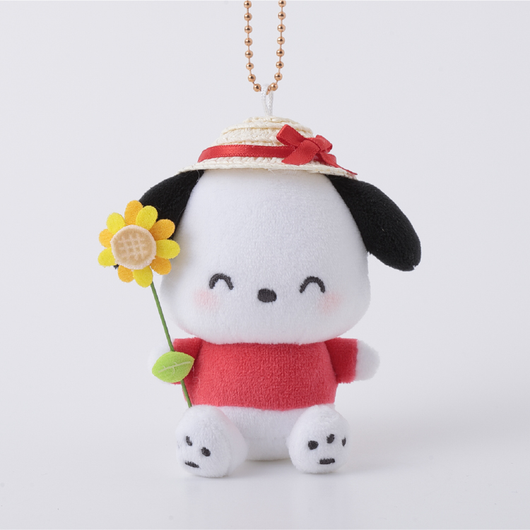 Pochacco 35th Anniversary フォト風アクリルキーホルダー｜むにゅ