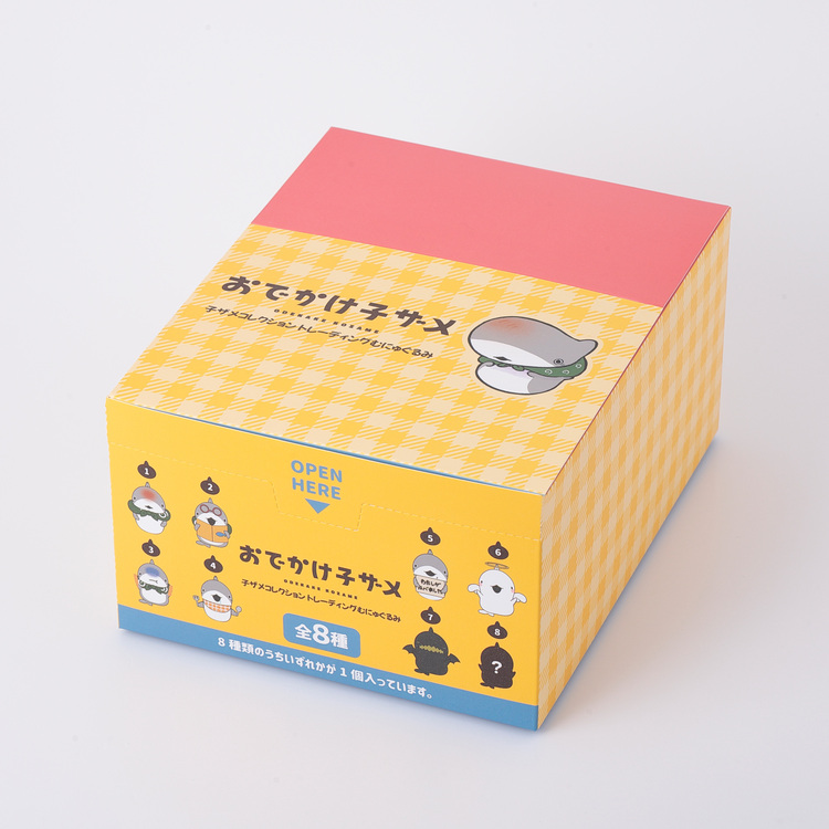 予約販売】おでかけ子ザメ トレーディングむにゅぐるみマスコット (全8