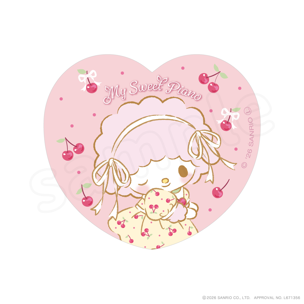 予約販売】マイスウィートピアノ Cherry bonbon ダイカットステッカー