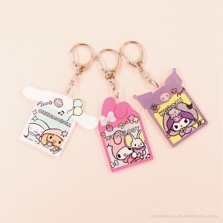 予約販売】サンリオキャラクターズ 連続写真 トレーディング アクリル