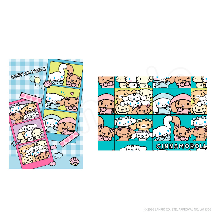 サンリオポストカード 予約販売】サンリオキャラクターズ 連続写真 ポストカードセット（2枚