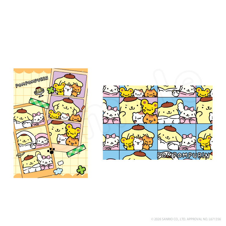 予約販売】サンリオキャラクターズ 連続写真 ポストカードセット（2枚
